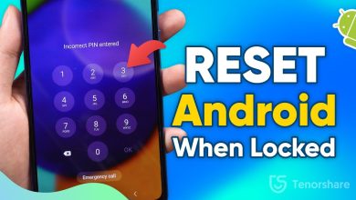 Factory reset locked Android